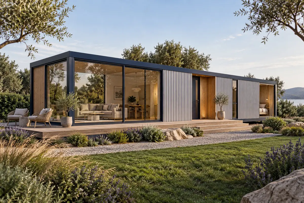 Línea MORADA, propuesta modular CAIXAS
