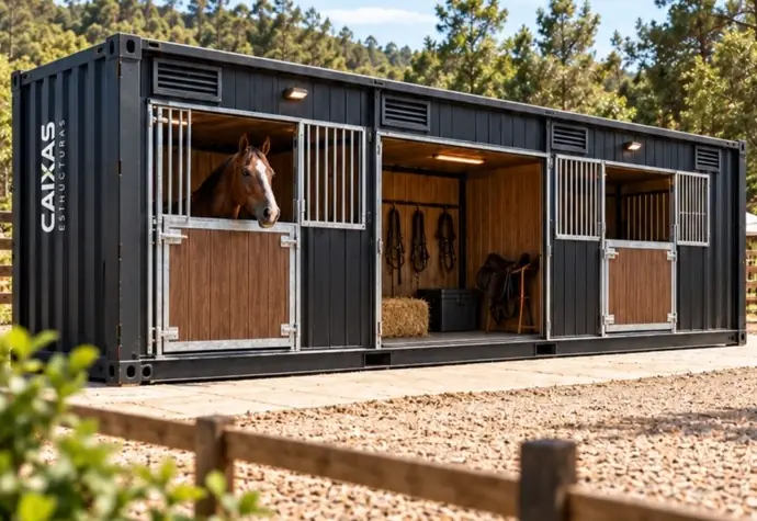 Caballeriza modular CAIXAS